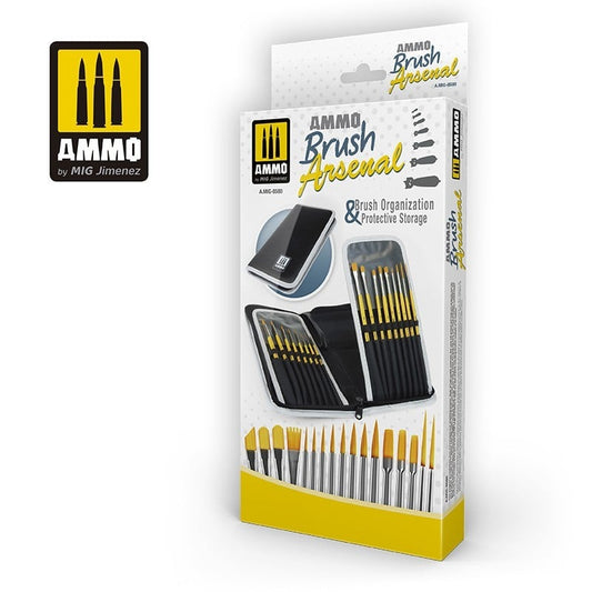 Ammo AMMO Brush Arsenal - Brush Organization & Protective Storage