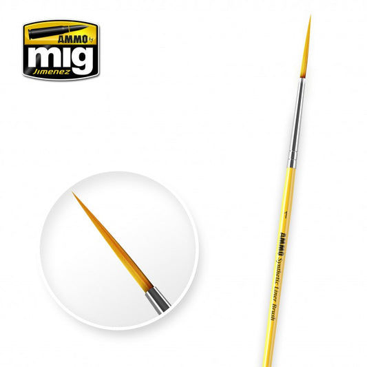 AMMO 1 SYNTHETIC LINER BRUSH 8591
