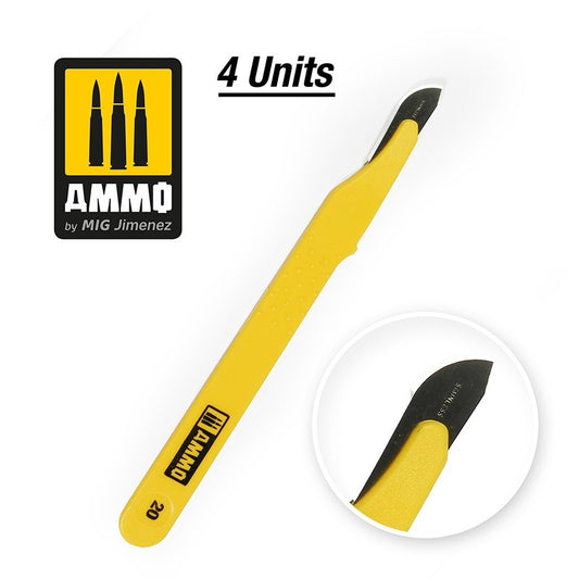 AMMO STANDARD BLADE CURVED LARGE 8695