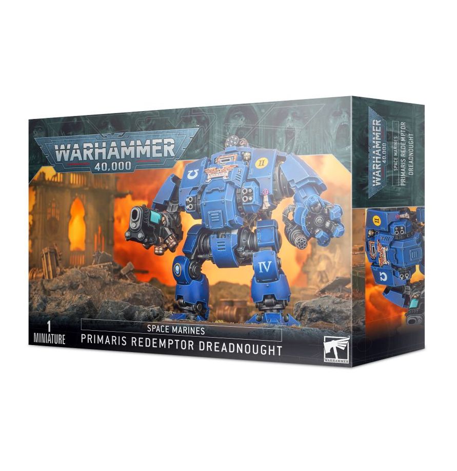Warhammer 40,000 Space Marines primaris redemptor dreadnought