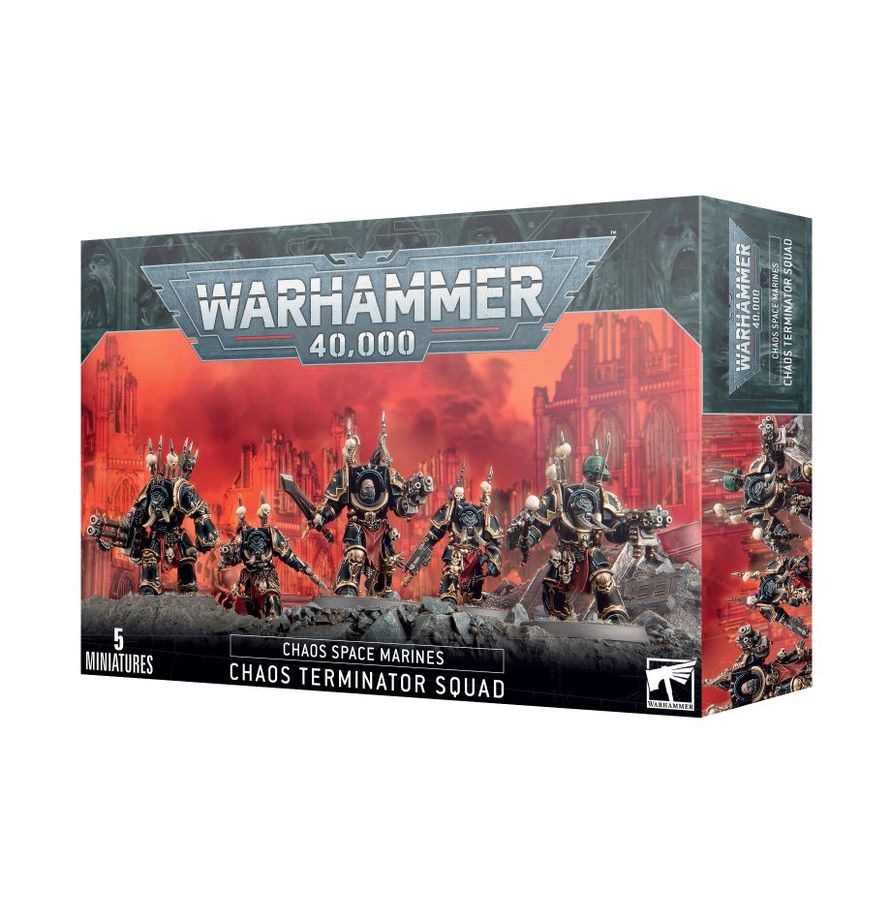 Warhammer 40,000 Chaos Space Marines : Chaos Terminator Squad
