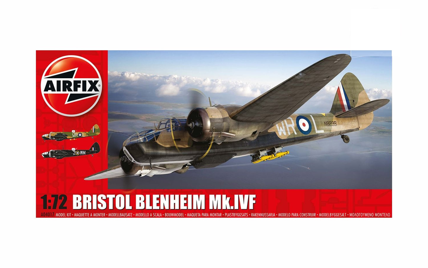 Airfix 1/72 Bristol Blenheim Mk.IVF Fighter