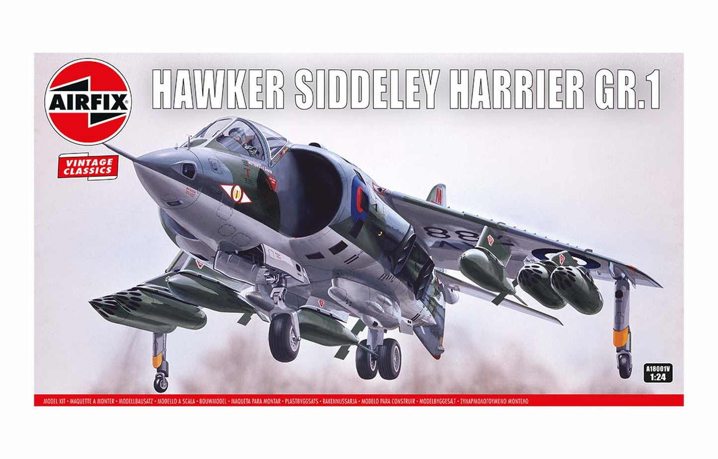 Airfix 1/24 Hawker Siddeley Harrier GR.1 - Vintage Classics