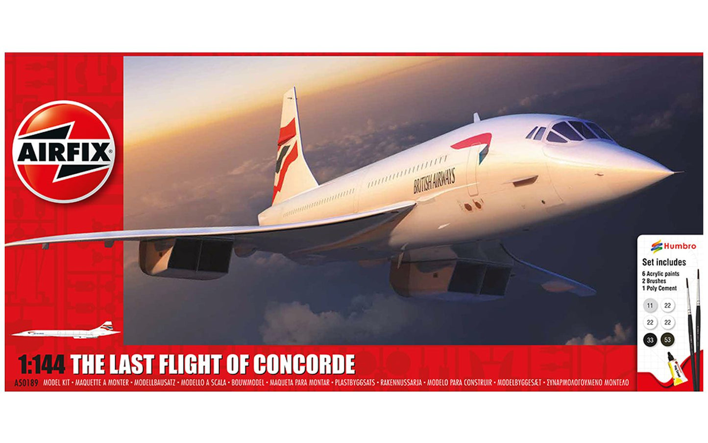 Airfix 1/144 The last flight of concorde