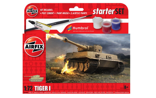 Airfix 1/72 Starter Set - Tiger 1