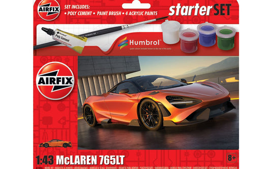 Airfix 1/43 Starter Set - McLaren 765LT