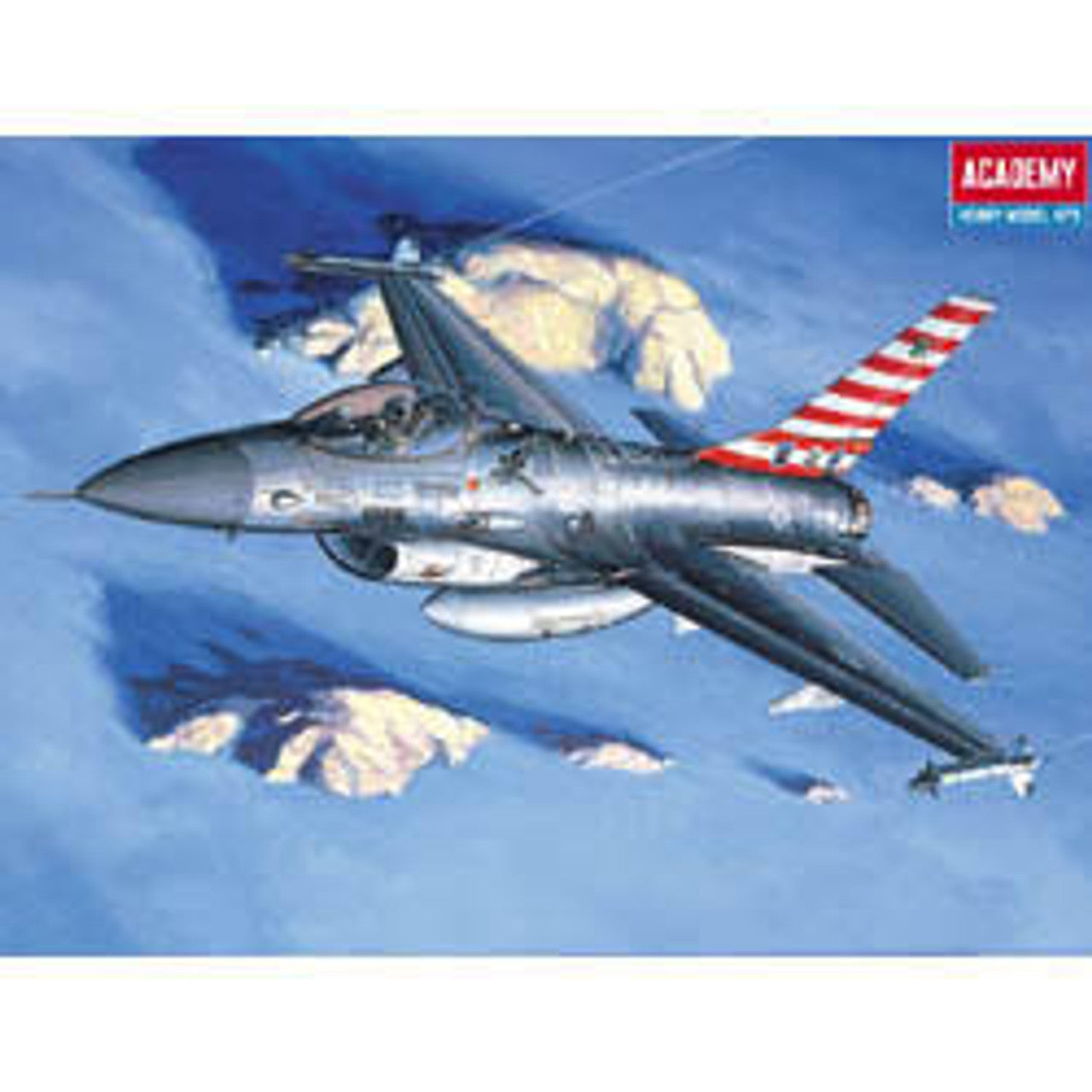 Academy 1/48 US F16A/C Falcon Fighter