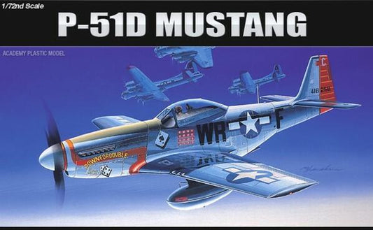 Academy 1/72 P51D Mustang USA Fighter