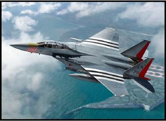 Academy 1/72 F15E USAF All-Weathered Multi-Role Combat Aircraft D-Day 75th Anniversary