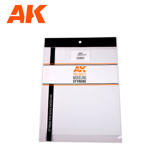 AK Interactive 2mm thick High Quality Styrene Sheet