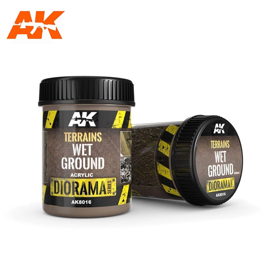 Ak Interactive Terrains - Wet Ground 250ml