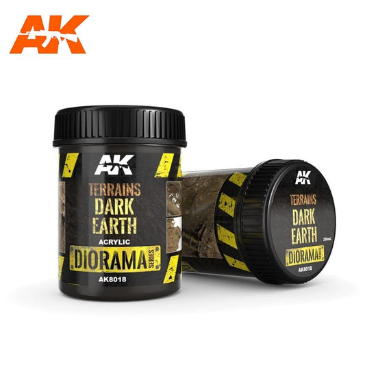 AK Interactive Terrains - Dark Earth 250ml