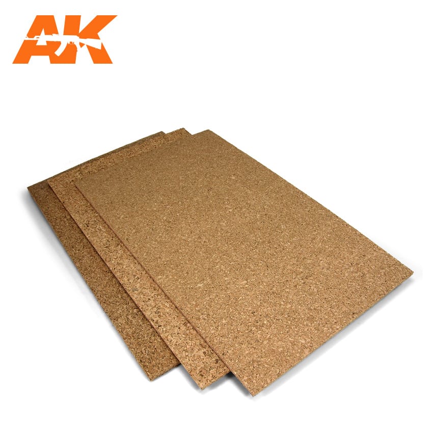 AK Interactive Cork Sheet 200x290x6mm