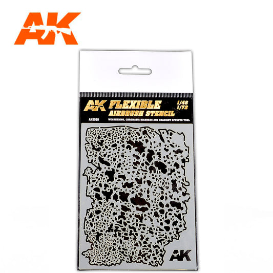 AK Interactive Flexible Airbrush Stencil (1/48 - 1/72)