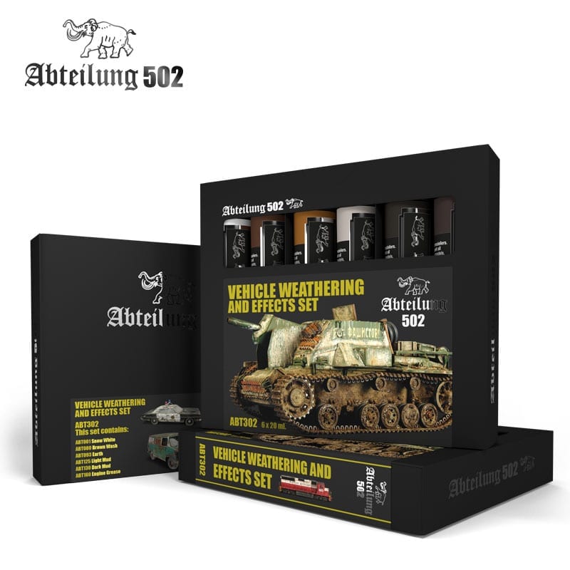 Abteilung 502 vehicle weathering Set