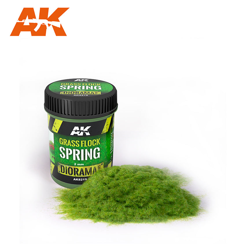 AK Interactive Grass Flock Spring 250ml