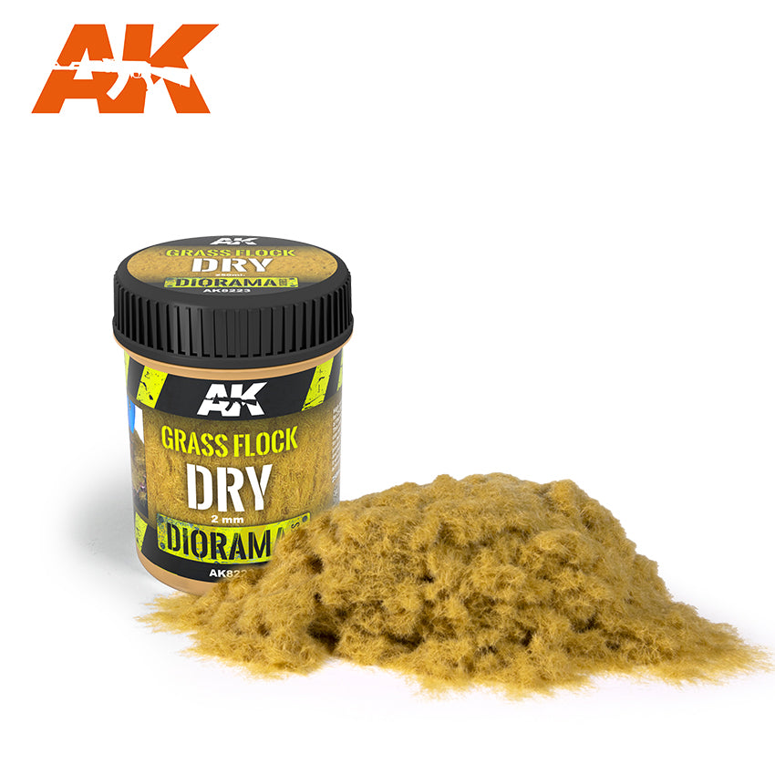 Ak Interactive Grass Flock Dry 250ml