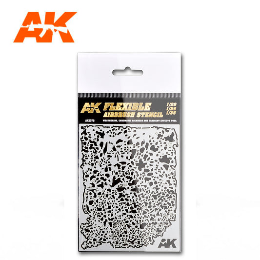 Ak Interactive Flexible Airbrush Stencil (1/20 - 1/24 - 1/35)