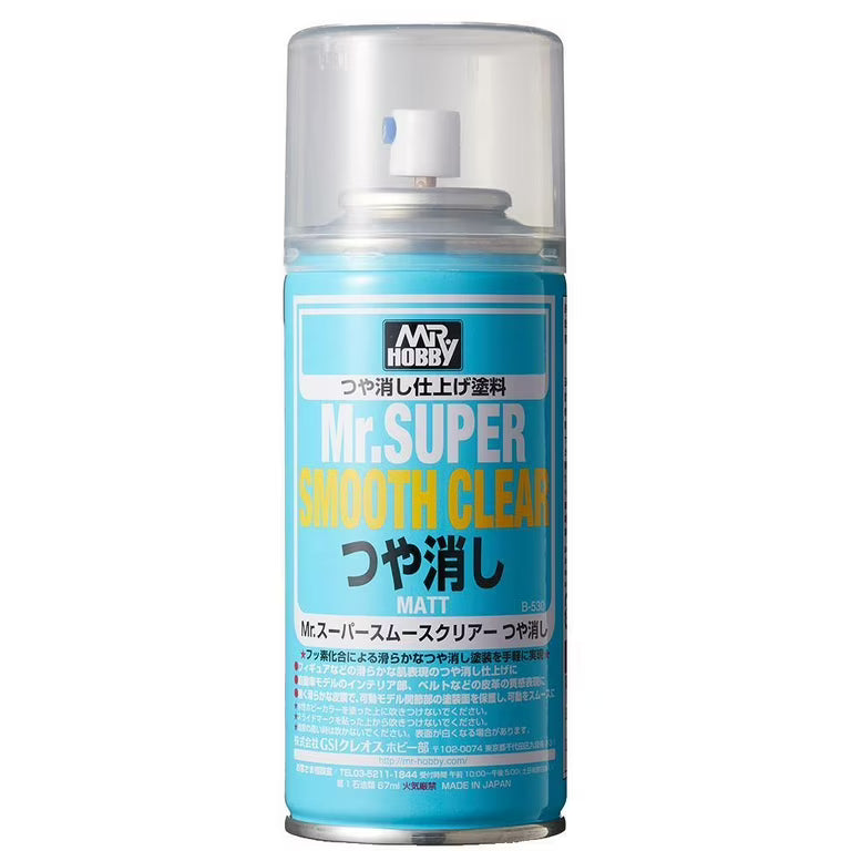 Mr. Hobby - MR SUPER SMOOTH CLEAR FLAT SPRAY