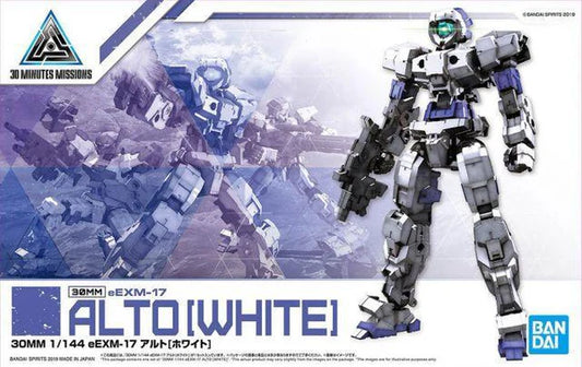 Bandai 1/144 30MM eEXM-17 Alto (Space Type / White) – 2469609