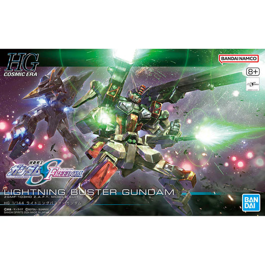 Bandai HGCE 1/144 Lightning Buster Gundam (Mobile Suit Gundam SEED Freedom, #253) – 2679247