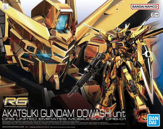 Bandai RG 1/144 Akatsuki Gundam (Oowashi Unit) – 2700763