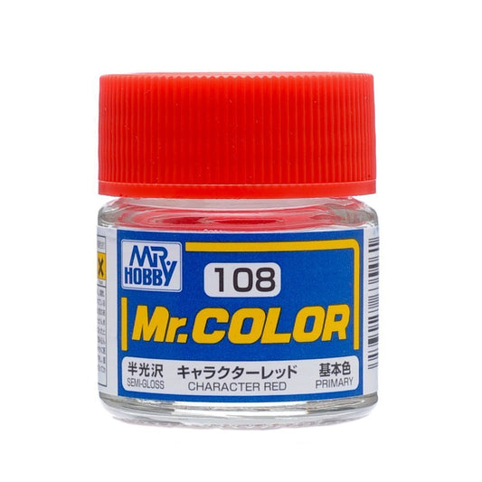 Mr. Hobby - Mr. Color C108 SEMI GLOSS CHARACTER RED