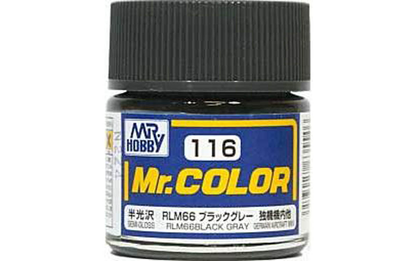Mr. Hobby - Mr. Color C116 SEMI GLOSS RLM66 BLACK GRAY
