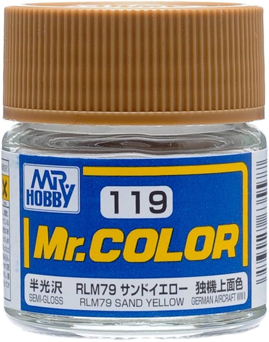 Mr. Hobby - Mr. Color C119 SEMI GLOSS RLM76 SAND YELLOW