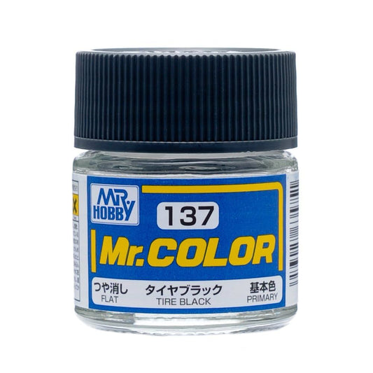 Mr. Hobby - Mr. Color C137 FLAT TIRE BLACK
