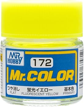 Mr. Hobby - Mr. Color C172 SEMI GLOSS FLUORESCENT YELLOW