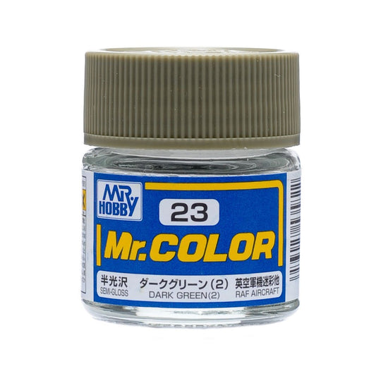 Mr. Hobby - Mr. Color C23 SEMI GLOSS DARK GREEN 2