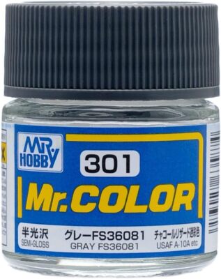 Mr. Hobby - Mr. Color C301 SEMI GLOSS GRAY FS36081