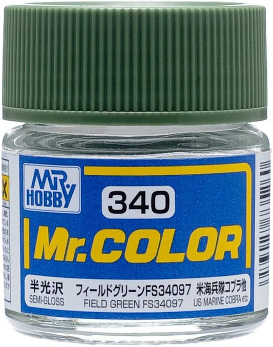 Mr. Hobby - Mr. Color C340 SEMI GLOSS FIELD GREEN FS34097