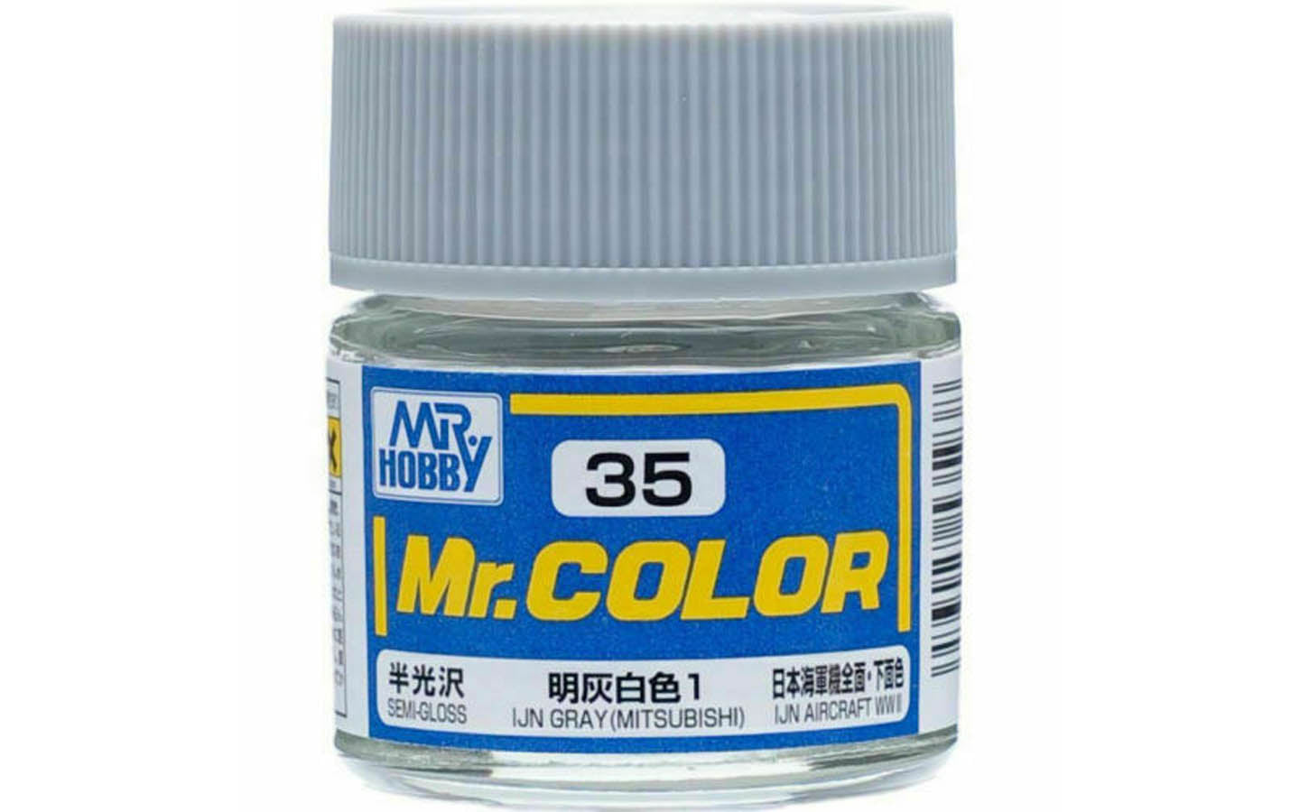 Mr. Hobby - Mr. Color C35 Semi Gloss IJN Gray-Mitsubishi
