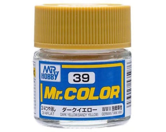 Mr. Hobby - Mr. Color C39 FLAT DARK YELLOW-SANDY YELLOW
