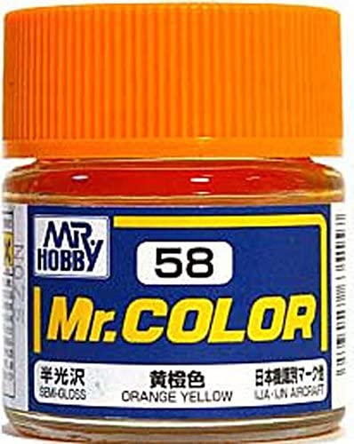 Mr. Hobby - Mr. Color C58 SEM GLOSS ORANGE YELLOW