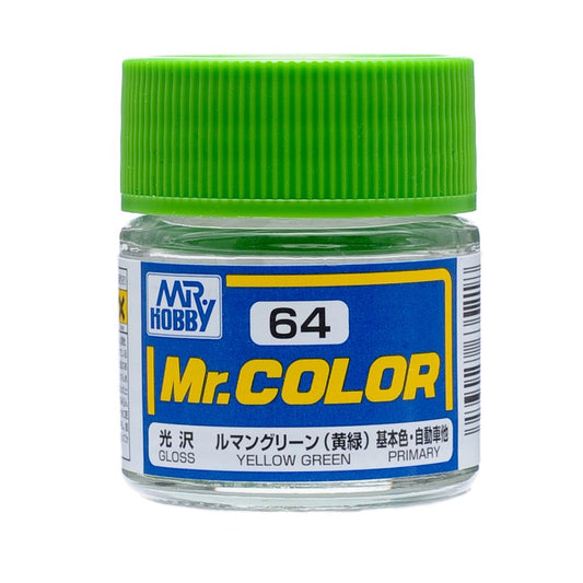 Mr. Hobby - Mr. Color C64 GLOSS YELLOW GREEN
