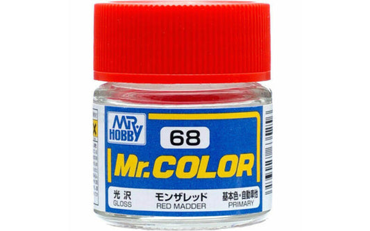 Mr. Hobby - Mr. Color C68 GLOSS RED MADDER