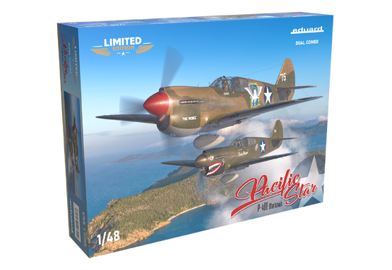 Eduard 1/48 PACIFIC STAR P-40E Warhawk DUAL COMBO