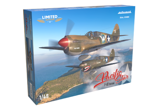 Eduard 1/48 PACIFIC STAR P-40E Warhawk DUAL COMBO