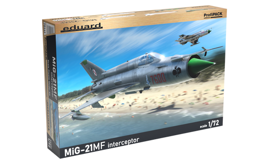 Eduard 1/72 Mig-21MF interceptor PROFIPACK