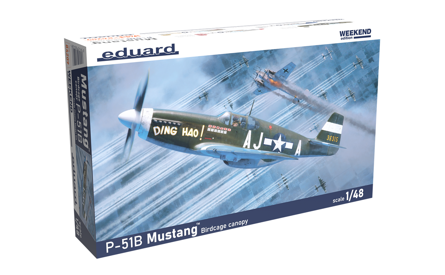 Eduard 1/48 P-51B/C Mustang Birdcage canopy WEEKEND EDITION