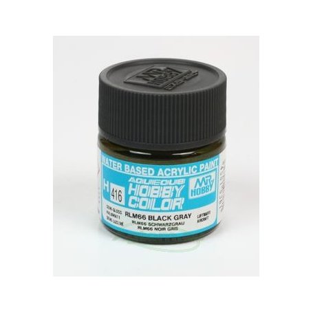 Mr. Hobby - Aqueous Hobby Color H416 RLM66 BLACK