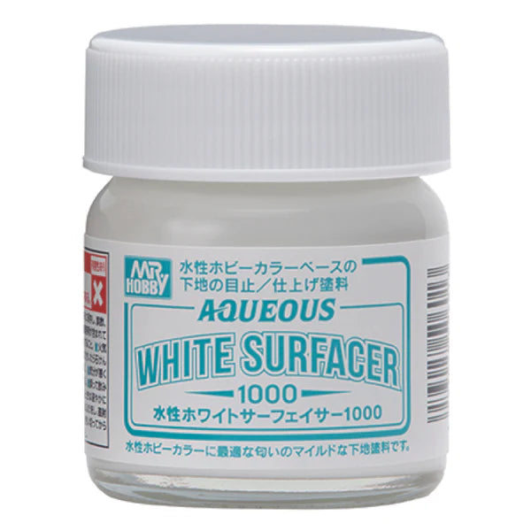 Mr. Hobby - Aqueous Hobby Color HSF02 AQUEOUS WHITE SURFACE BOTTLE