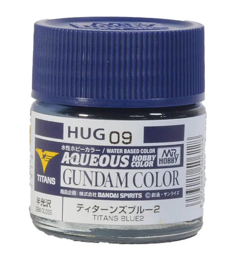 Mr. Hobby - Aqueous Gundam Color HUG09 TITAINS BLUE 2