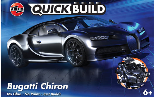 Airfix QUICKBUILD Bugatti Chiron - Black