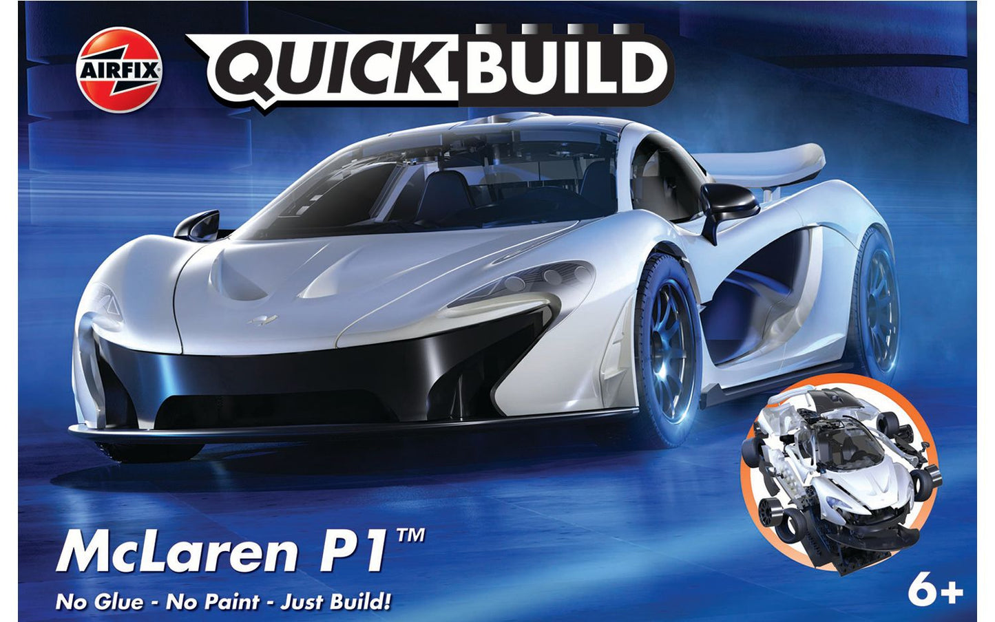 Airfix QUICKBUILD McLaren P1 - White