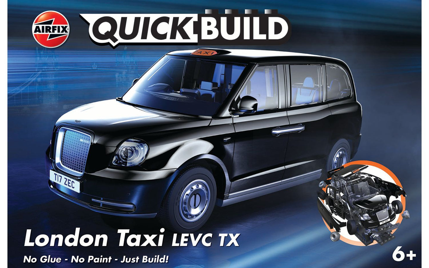 Airfix QUICKBUILD London Taxi LEVC TX