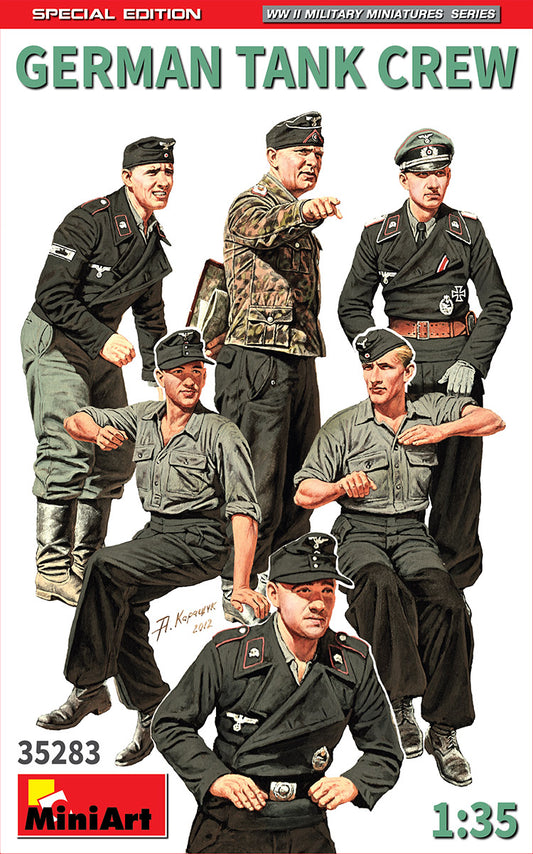 MiniArt 1/35 GERMAN TANK CREW. SPECIAL EDITION
